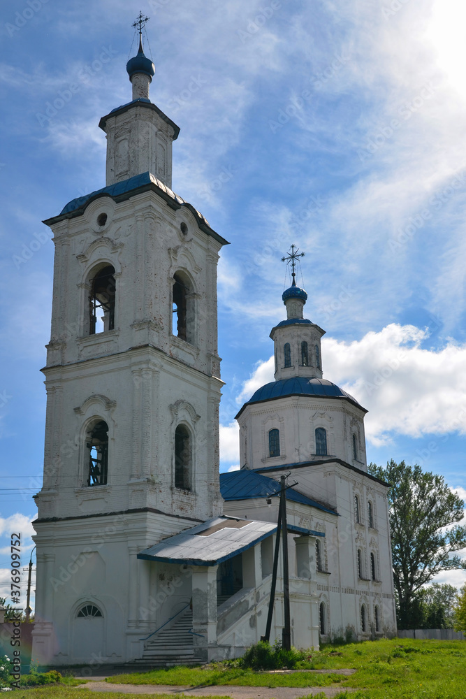 Vvedenskaya church (1748-1763). Vyazma town, Smolensk Oblast, Russia.