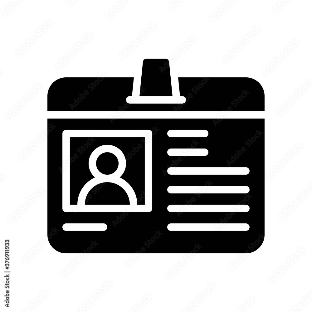 administrative related entry card or character on entry card vector in solid design, administrative related entry card or character on entry card vector in solid design,