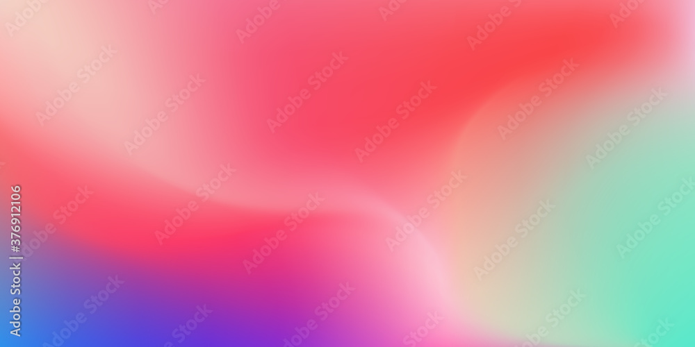 Abstract Blurred coral pink blue waves background. Soft gradient backdrop with place for text. Vector illustration for your graphic design, banner, poster or wallpapers, website Abstract Blurred coral pink blue waves background. Soft gradient backdrop with place for text. Vector illustration for your graphic design, banner, poster or wallpapers, website