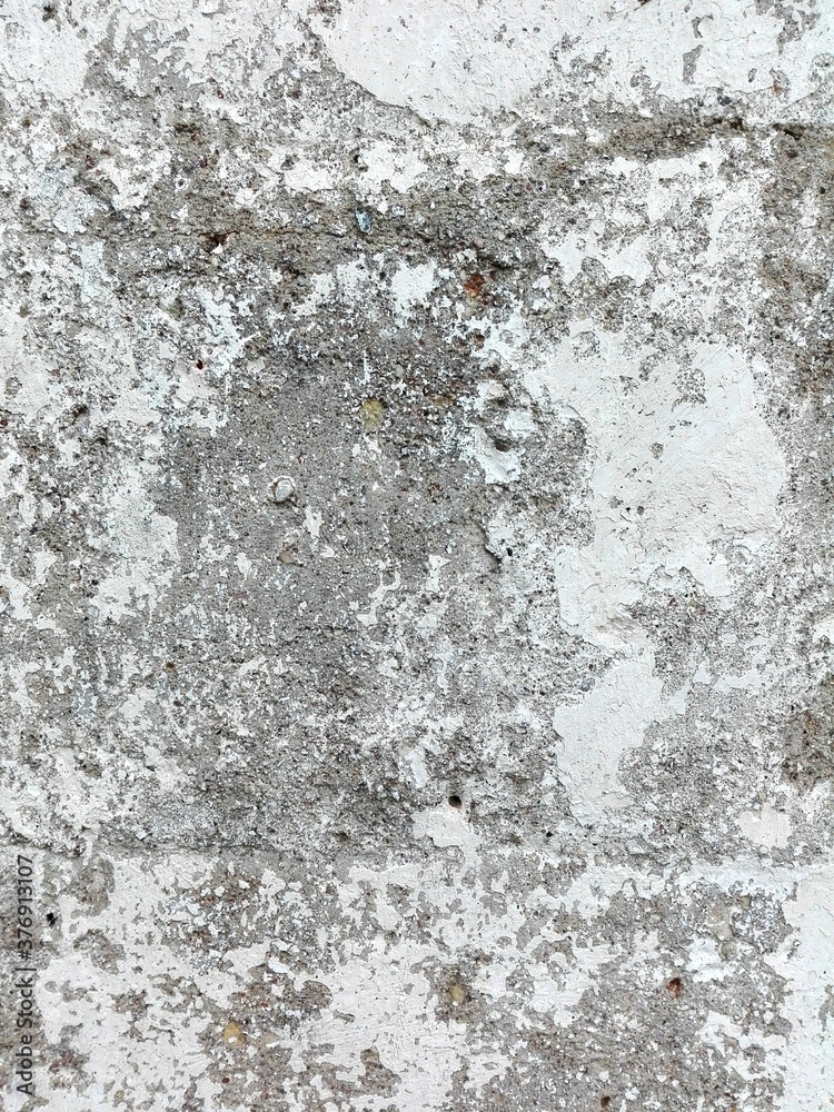 Texture of concrete old wall coated with white paint Texture of concrete old wall coated with white paint