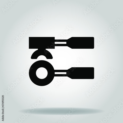 portafilter icon or logo in  glyph
