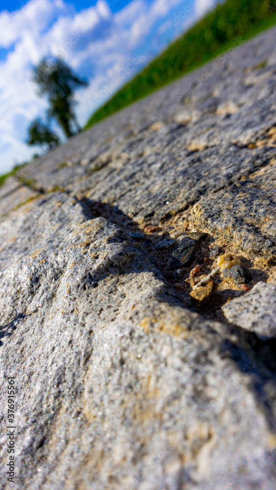 Old stone road