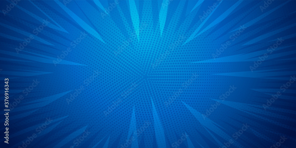 Comic book pop art strip radial backdrop Comic book pop art strip radial backdrop