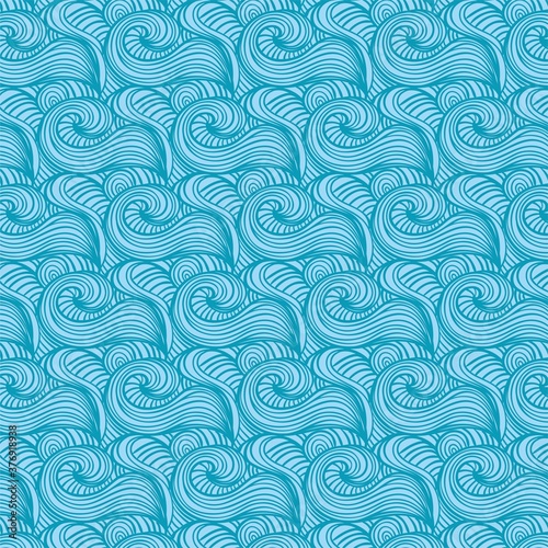 Pattern rolls with waves