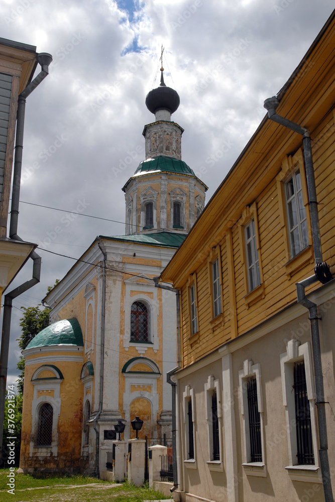 Church of St. George (Georgievskaya church, XII century). Vladimir town, Vladimir Oblast, Russia.