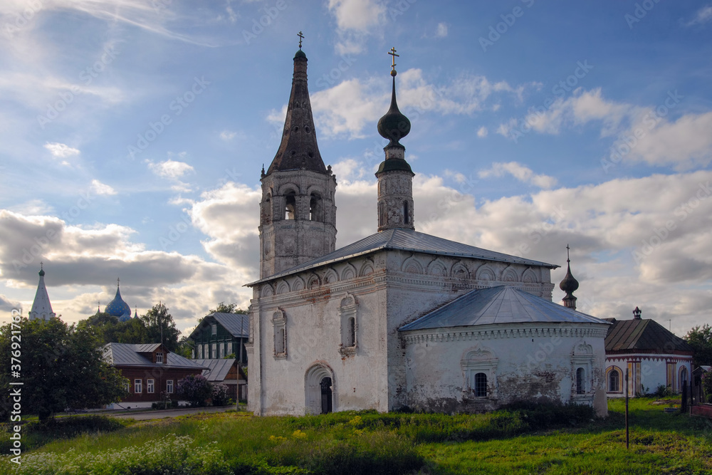 St. Nicholas (Nikolskaya) church (1720-1739). Suzdal town, Vladimir Oblast, Russia.