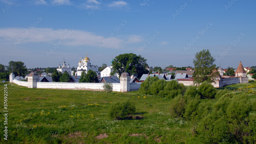 Pokrovsky monastery (convent). Suzdal town, Vladimir Oblast, Russia.