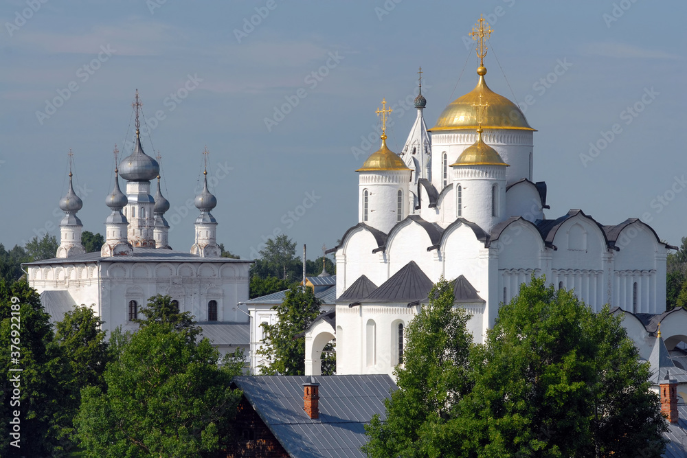 Pokrovsky monastery (convent). Suzdal town, Vladimir Oblast, Russia.