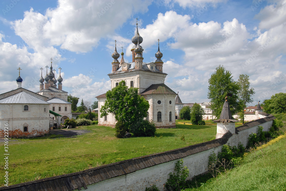 St. Michael Archangel Monastery (Mikhaylo-Archangelsky monastery). Yuryev-Polsky, Vladimir Oblast, Russia. St. Michael Archangel Monastery (Mikhaylo-Archangelsky monastery). Yuryev-Polsky, Vladimir Oblast, Russia.