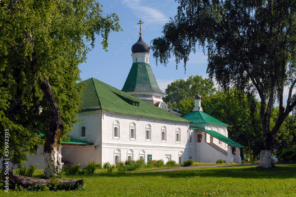 Intercession church (Pokrovskaya church, 1513). Alexandrov Kremlin, Alexandrov town, Vladimir Oblast, Russia.