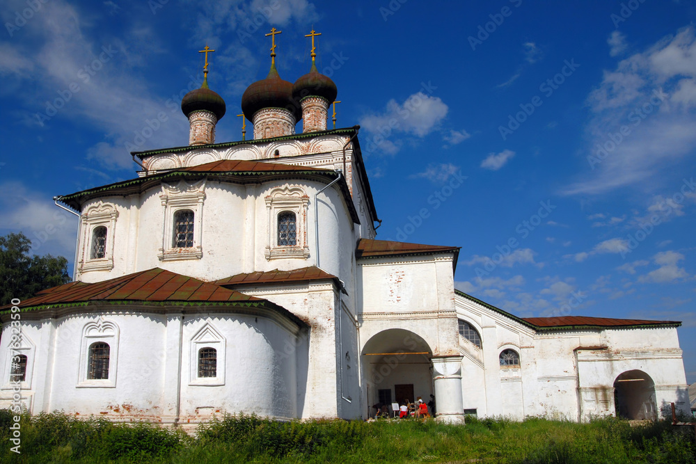 Resurrection church (Voskresenskaya church, XVII century). Gorokhovets town, Vladimir Oblast, Russia.