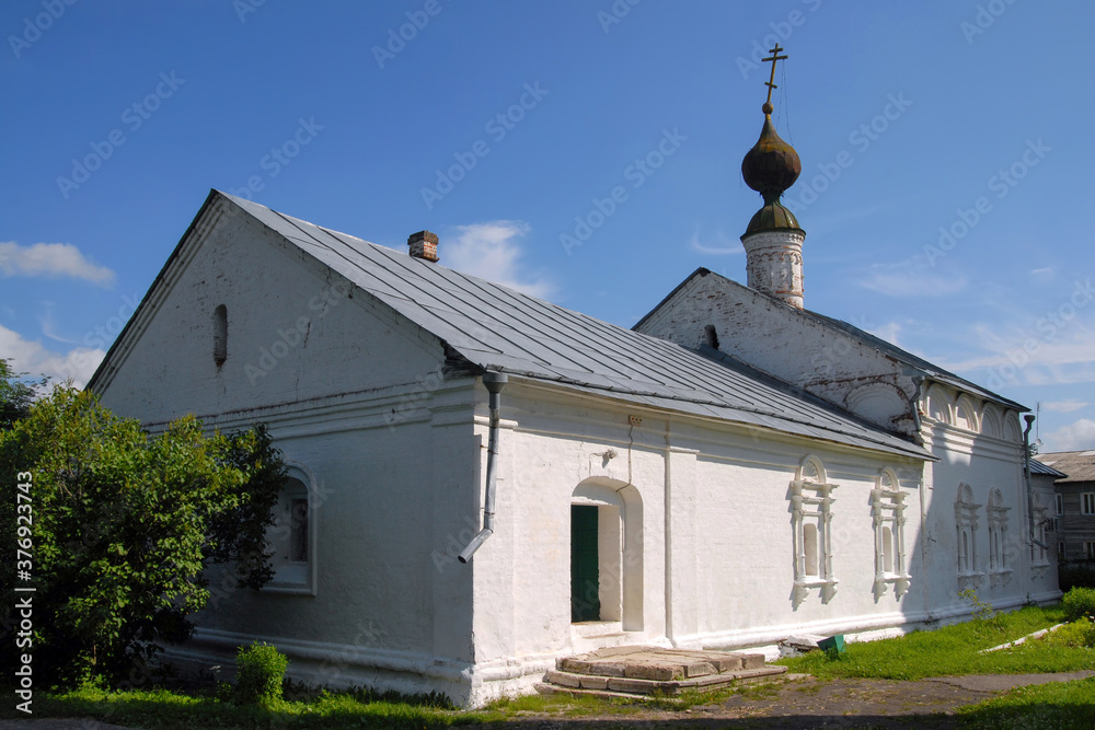 Church of John the Baptist (Predtechenskaya church, early XVIII century). Gorokhovets town, Vladimir Oblast, Russia.