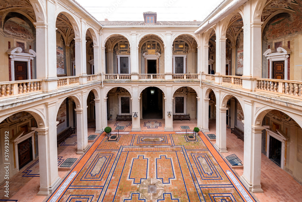 The Palace of the Marquis of Santa Cruz is a building located in the municipality of Viso del Marqués (Ciudad Real), in the autonomous community of Castilla-La Mancha, Spain