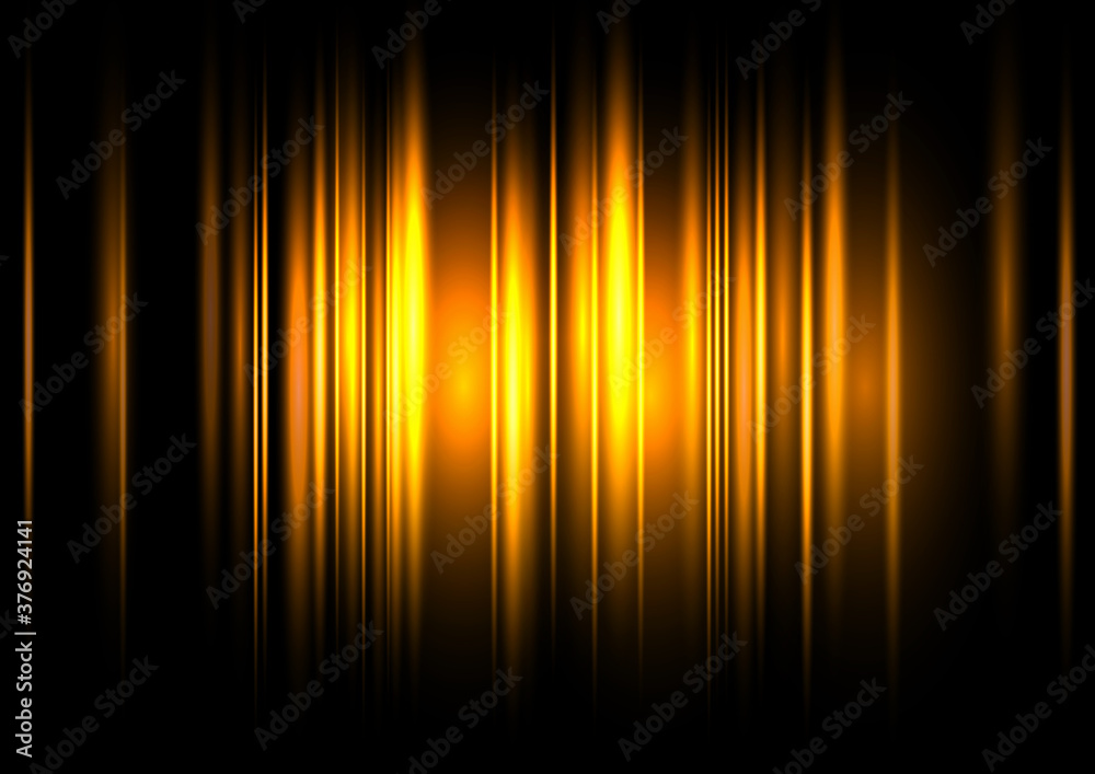 golden abstract background vector illustration