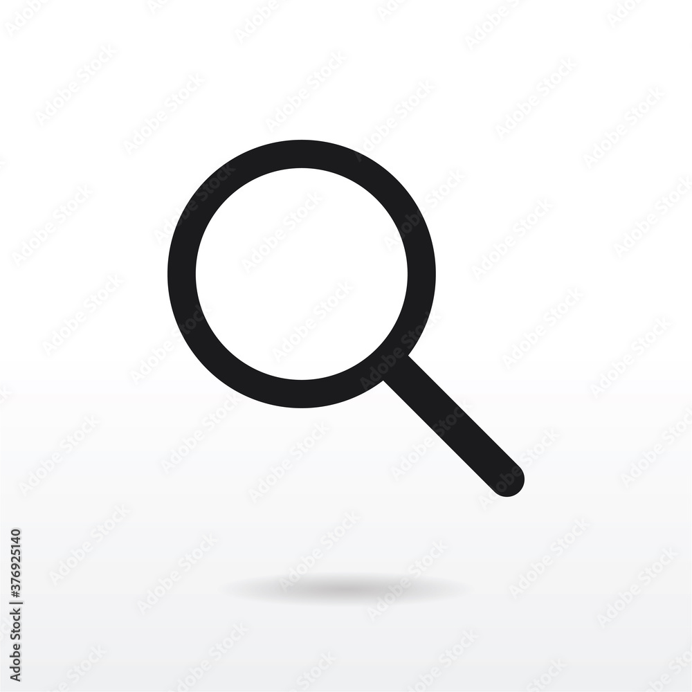 Search icon vector . Magnify sign Search icon vector . Magnify sign