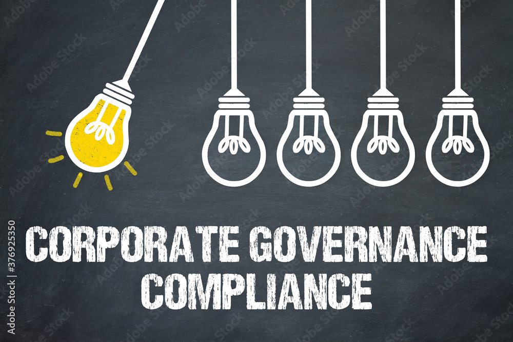 Naklejka premium Corporate Governance Compliance