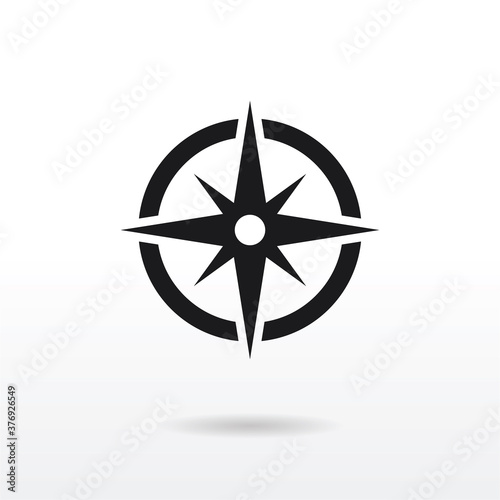 Compass icon vector eps 10