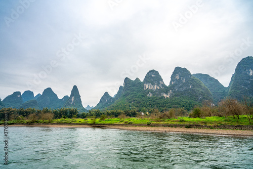 Landscape of li River in Guilin, Guangxi Province, China © Kai Zhao