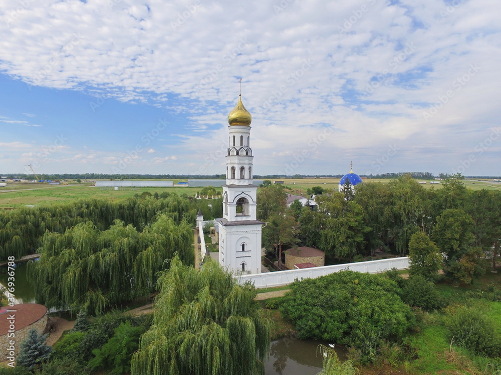 Convent in honor of the icon of the mother of God vsetsaritsa on the M4 highway, Krasnodar region, Russia