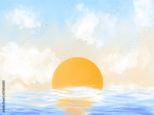 sun and sky