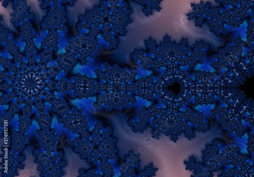 Fractal colorful background