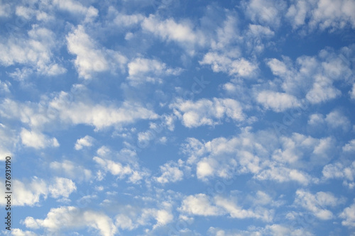 Beautiful cloudy in blue sky © adityajati