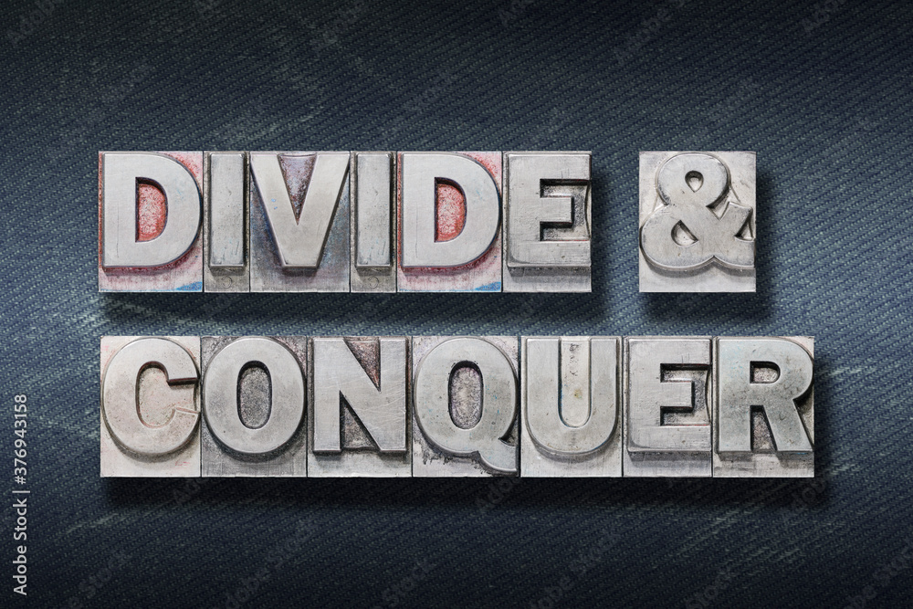 Obraz premium divide and conquer den