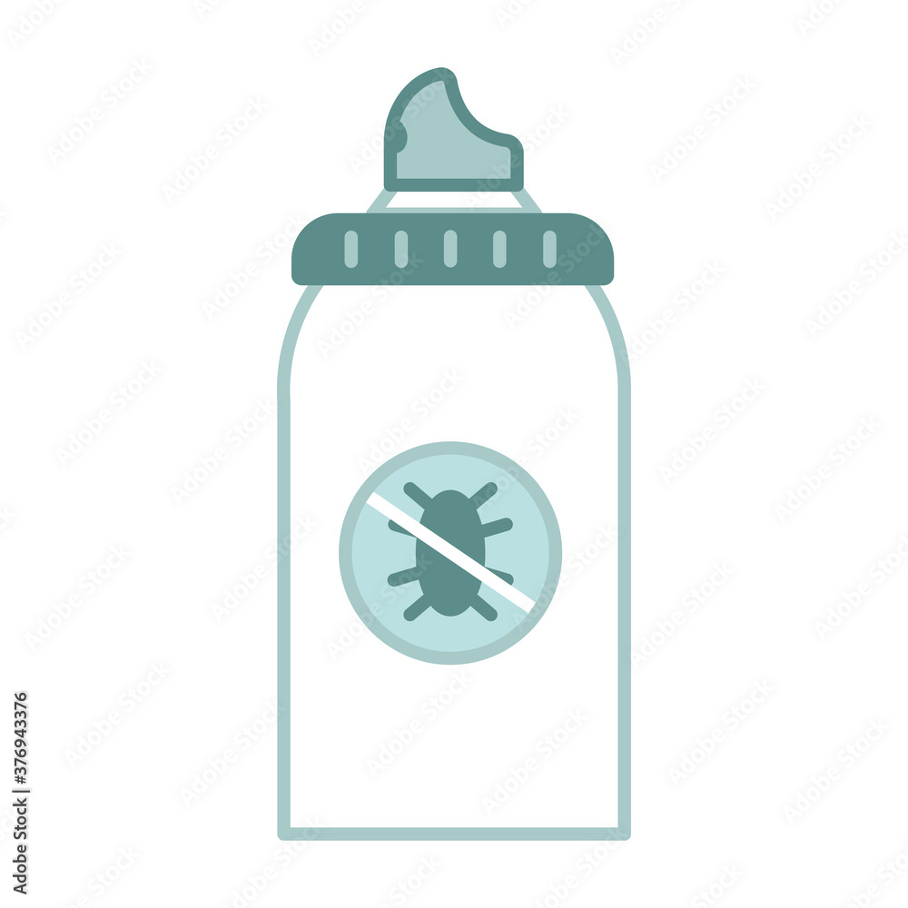 Isolated poison pet things veterinary pets articles icon - Vector Isolated poison pet things veterinary pets articles icon - Vector