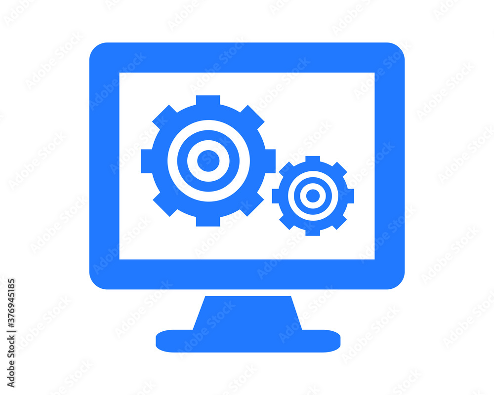 business monitoring icon, fixed business problem icon business monitoring icon, fixed business problem icon