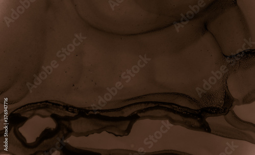 Abstract Chocolate Texture. Dark Cream Wallpaper. 