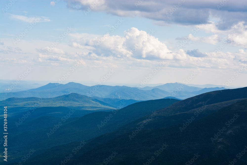 The White mountains - from Mount Washington The White mountains - from Mount Washington