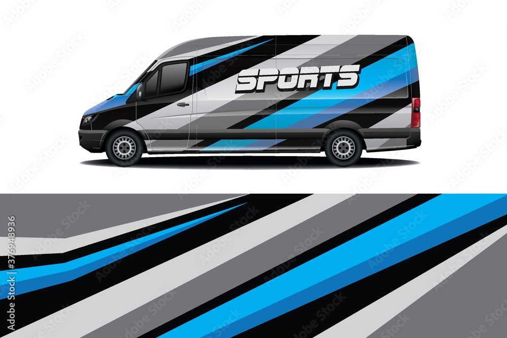 Sports car wrapping decal design Sports car wrapping decal design