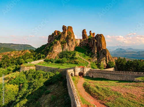 Belogradchik rocks located in Bulgaria