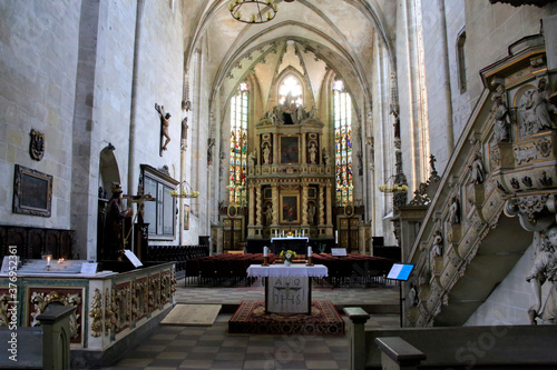 Die evangelische St. Benedict Kirche in Quedlinburg. Quedlinburg, Sachsen-Anhalt, Deutschland, Europa