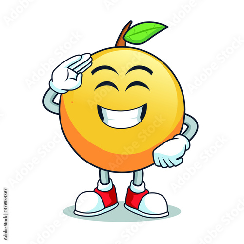 orange icon character