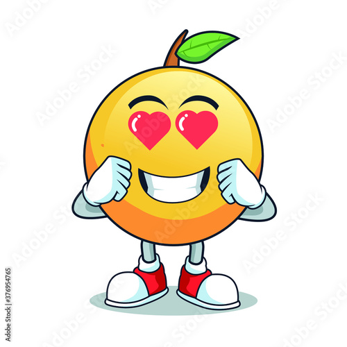 orange icon character