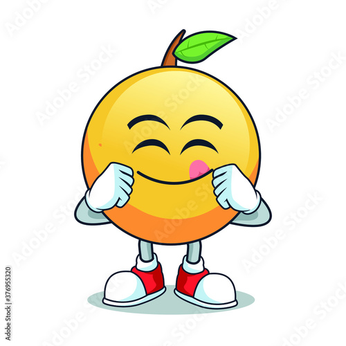 orange icon character