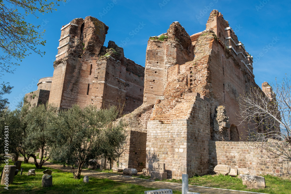 ,Pergamon , Phergamon , Bergama Historicel City from İzmir, Turkey