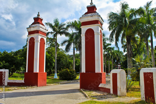 hacienda sotuta de peon entrada photo