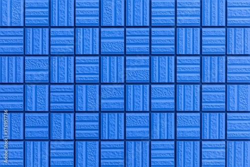 Blue Line Mosaic Wall Tiles texture and seamless background
