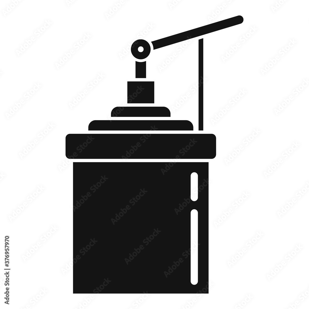 Aircraft repair jack screw icon. Simple illustration of aircraft repair jack screw vector icon for web design isolated on white background Aircraft repair jack screw icon. Simple illustration of aircraft repair jack screw vector icon for web design isolated on white background