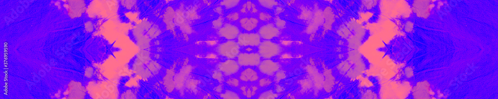Seamless Neon Tie Dye Dirty Texture. Abstract 