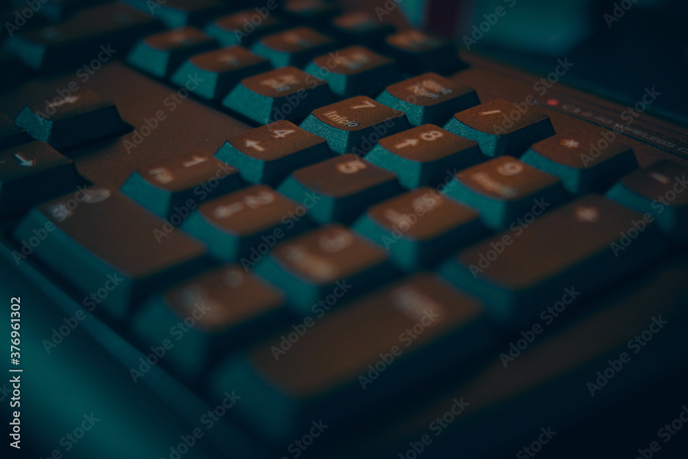 computer keyboard close up computer keyboard close up