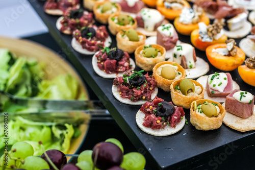 Catering service for guests. Luxury food.  © areporter
