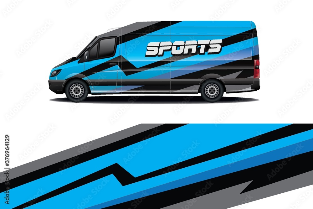 Sports car wrapping decal design Sports car wrapping decal design