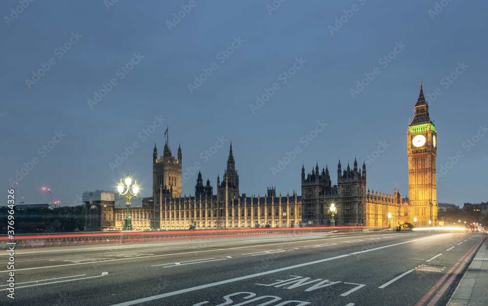 Big Ben from Westminster Bridge, London