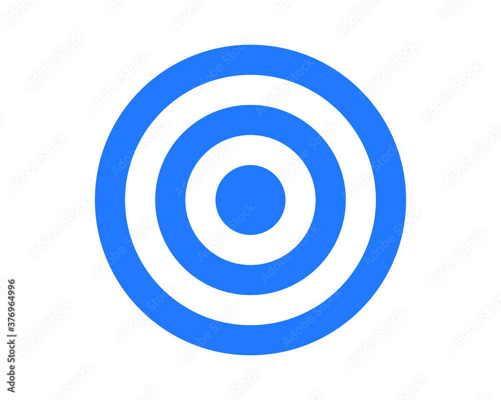 target isolated on white target isolated on white