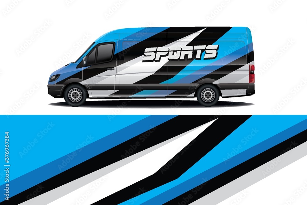 Sports car wrapping decal design Sports car wrapping decal design