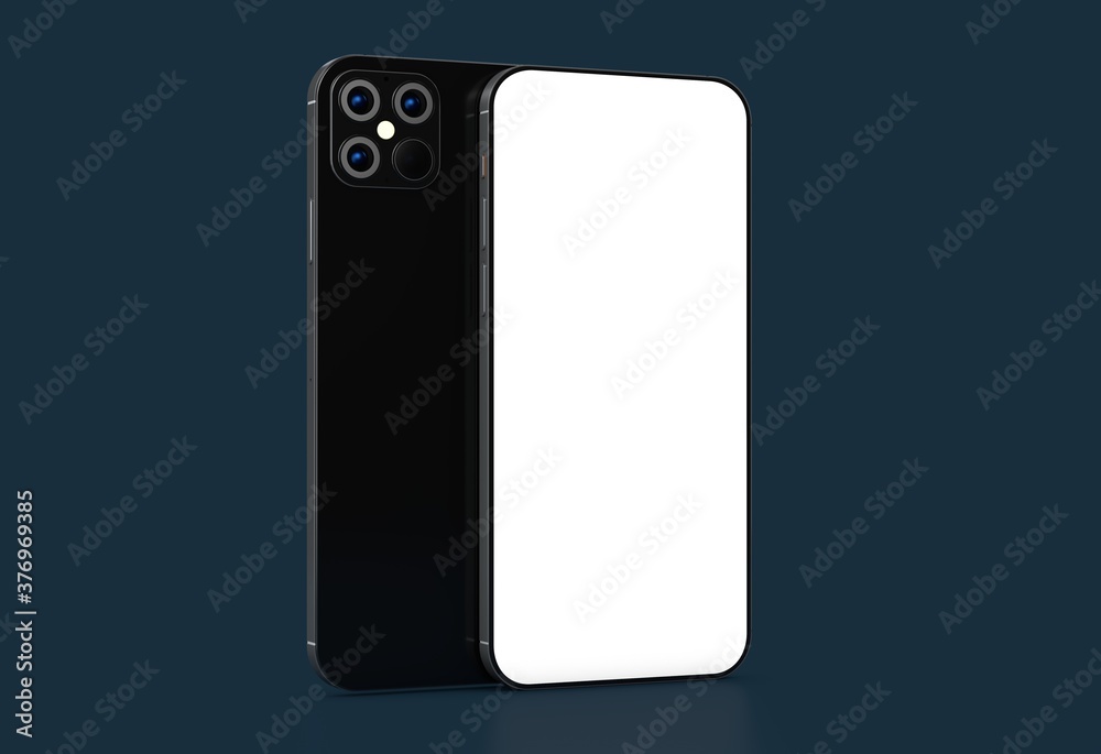 a digital smartphone device mobile phone 3d isolated a digital smartphone device mobile phone 3d isolated