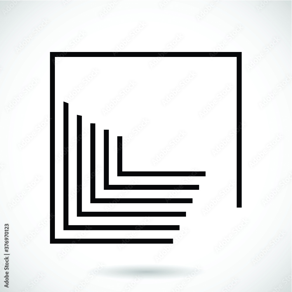 geometric vector logo geometric vector logo